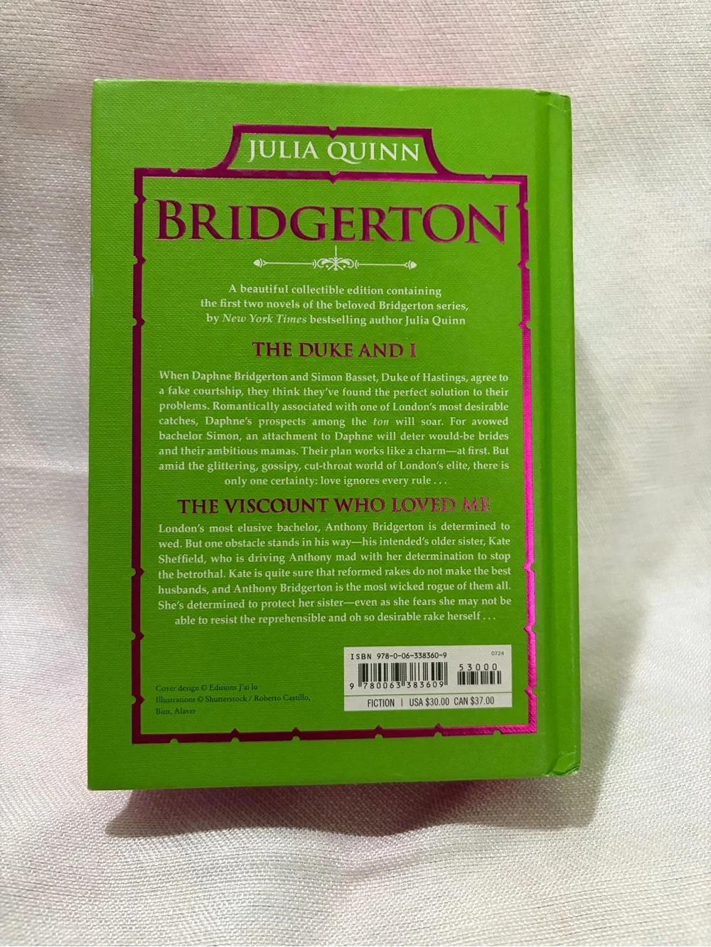📚 3/$15 Bridgerton Julia Quinn Books 1 & 2 Daphne & Anthony Collector’s Edition